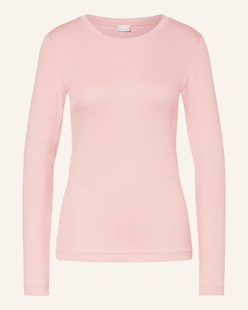 Mey Schlafshirt Serie MODERN RIB Rosa