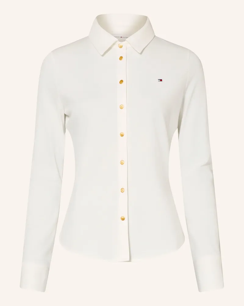 Tommy Hilfiger Hemdbluse weiss Weiss