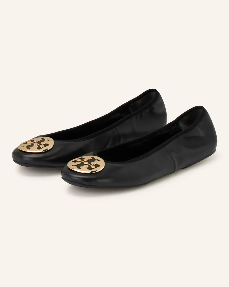 Tory Burch Ballerinas Reva schwarz Schwarz
