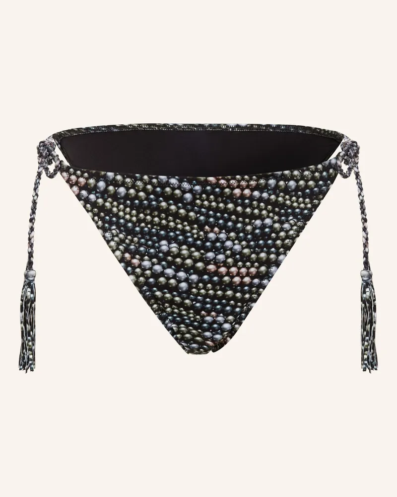 Vilebrequin Triangel-Bikini-Hose PEARL LUXURY Schwarz