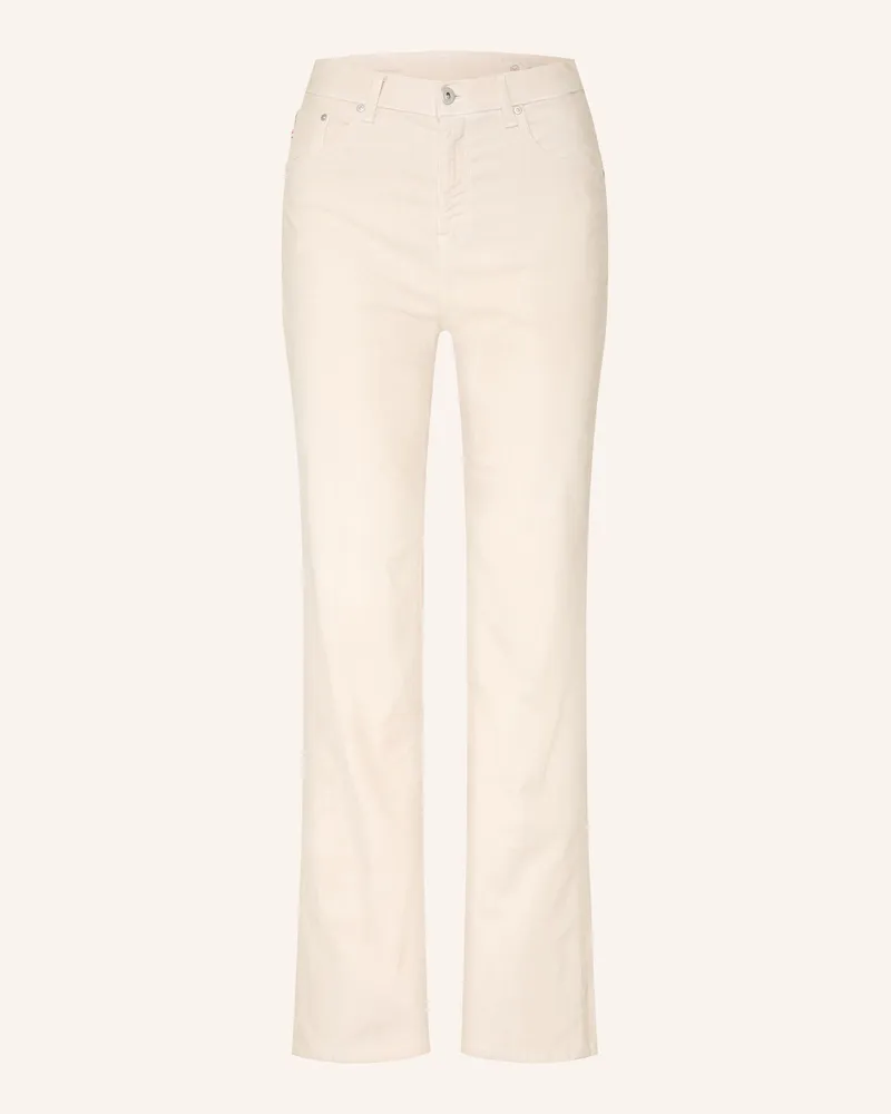 Adriano Goldschmied Cordhose Brinley weiss Ecru