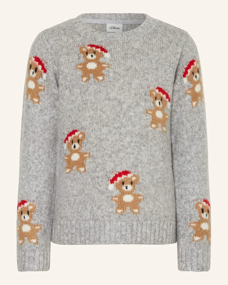 S.Oliver Pullover grau Grau