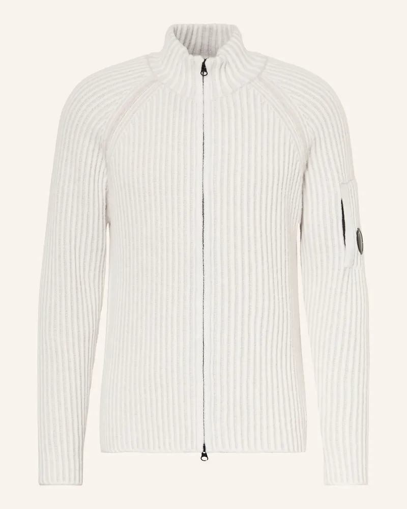 C.P. Company Strickjacke weiss Weiss