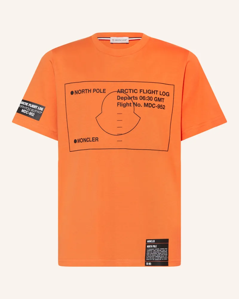 Moncler T-Shirt Orange