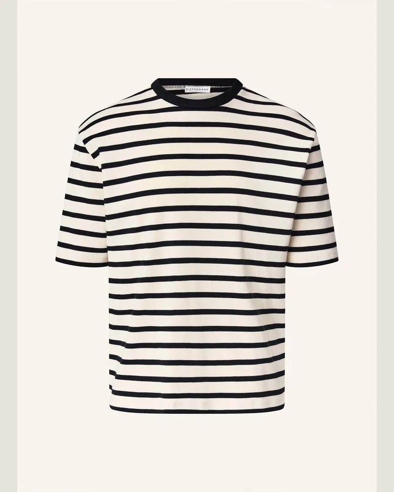 KIEFERMANN T-Shirt Bernodino schwarz Schwarz