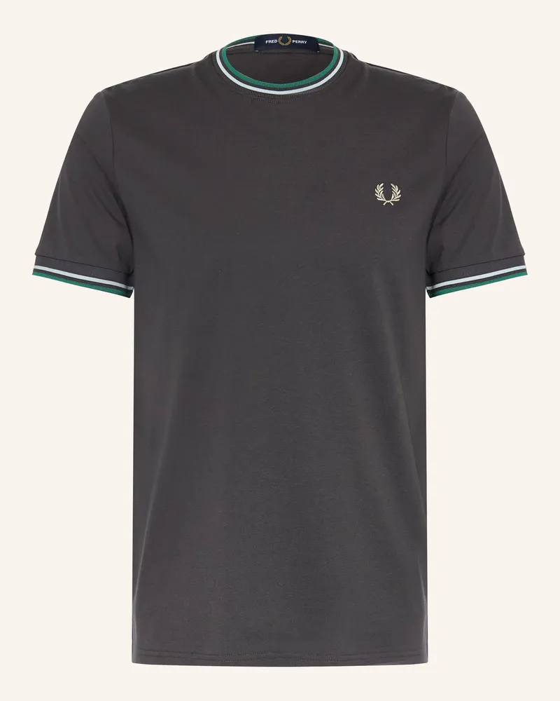 Fred Perry T-Shirt grau Dunkelgrau