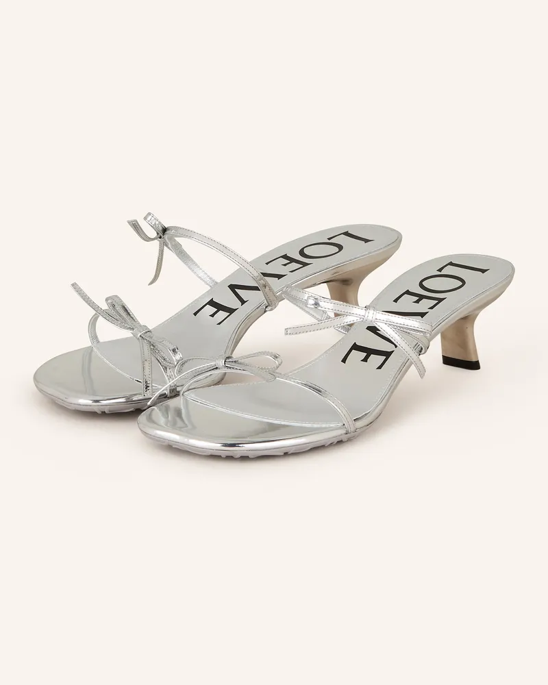 Loewe Sandaletten Silber