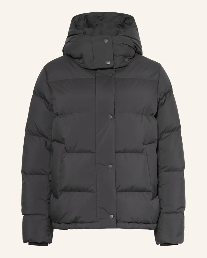 LULULEMON Daunenjacke Wunder Puff™ Mit Abnehmbarer Kapuze grau Dunkelgrau