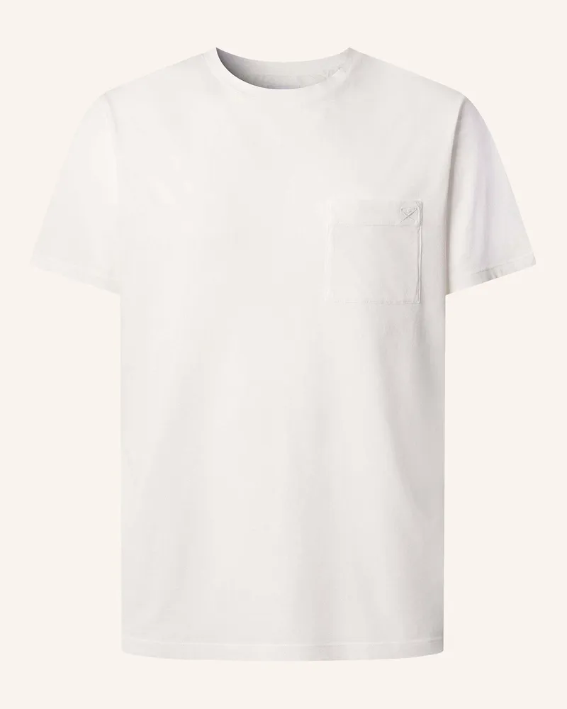 Hackett T-Shirt GMD POCKET TEE Creme