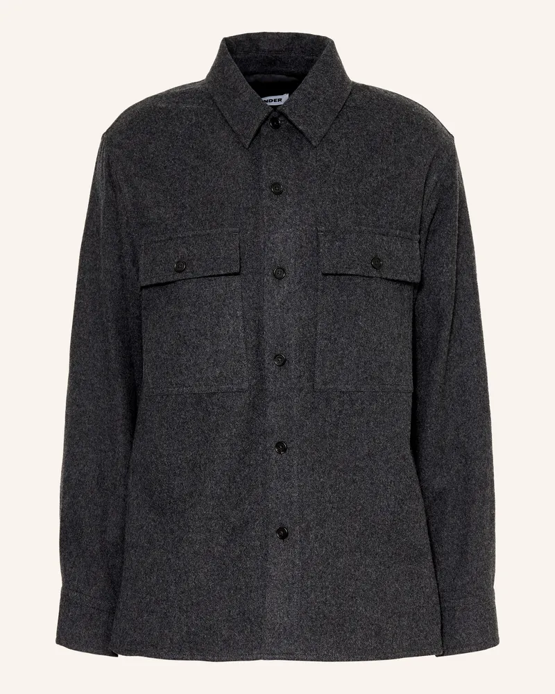 Jil Sander Overjacket grau Dunkelgrau