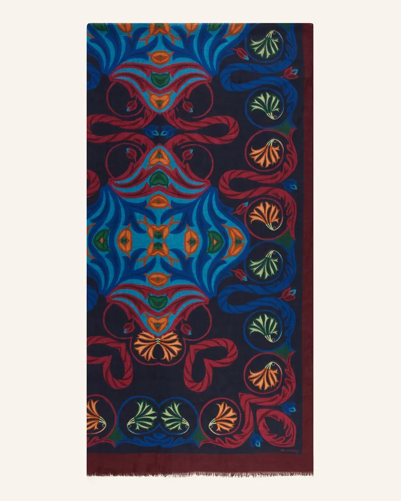 Etro Schal Dunkelblau