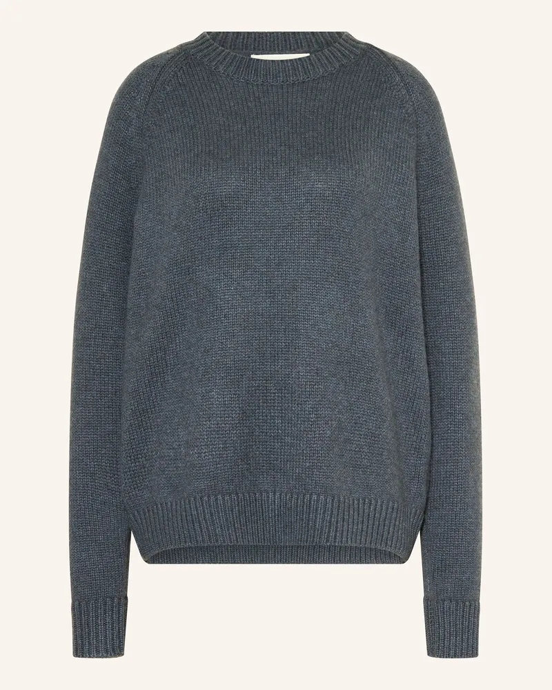 Lisa Yang Cashmere-Pullover ANINE Blaugrau