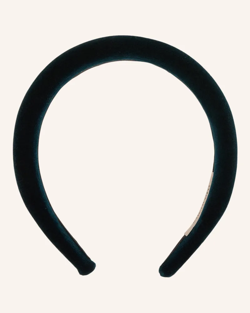 CocoVero Haarreif Flora gruen Petrol