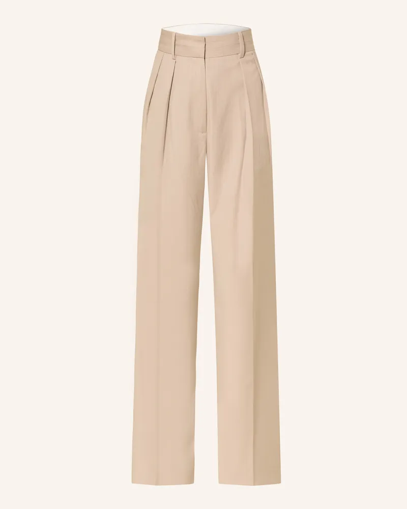 Mrs & HUGS Marlenehose beige Beige