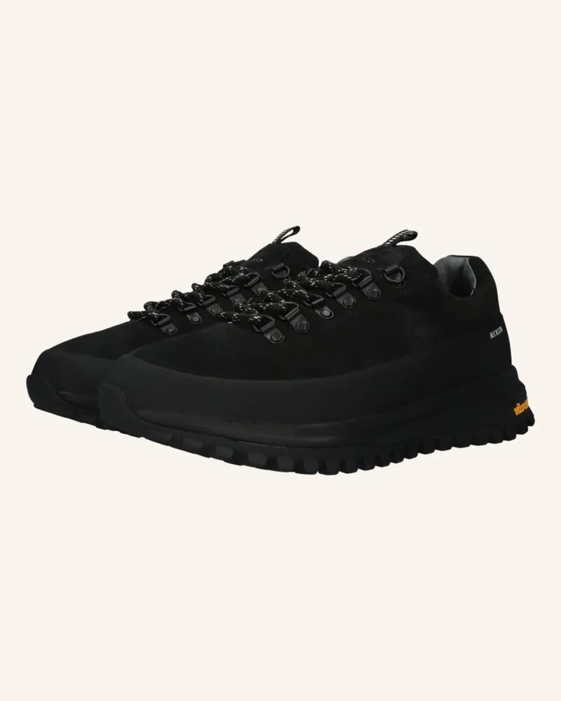 Blackstone Schnürboots schwarz Schwarz