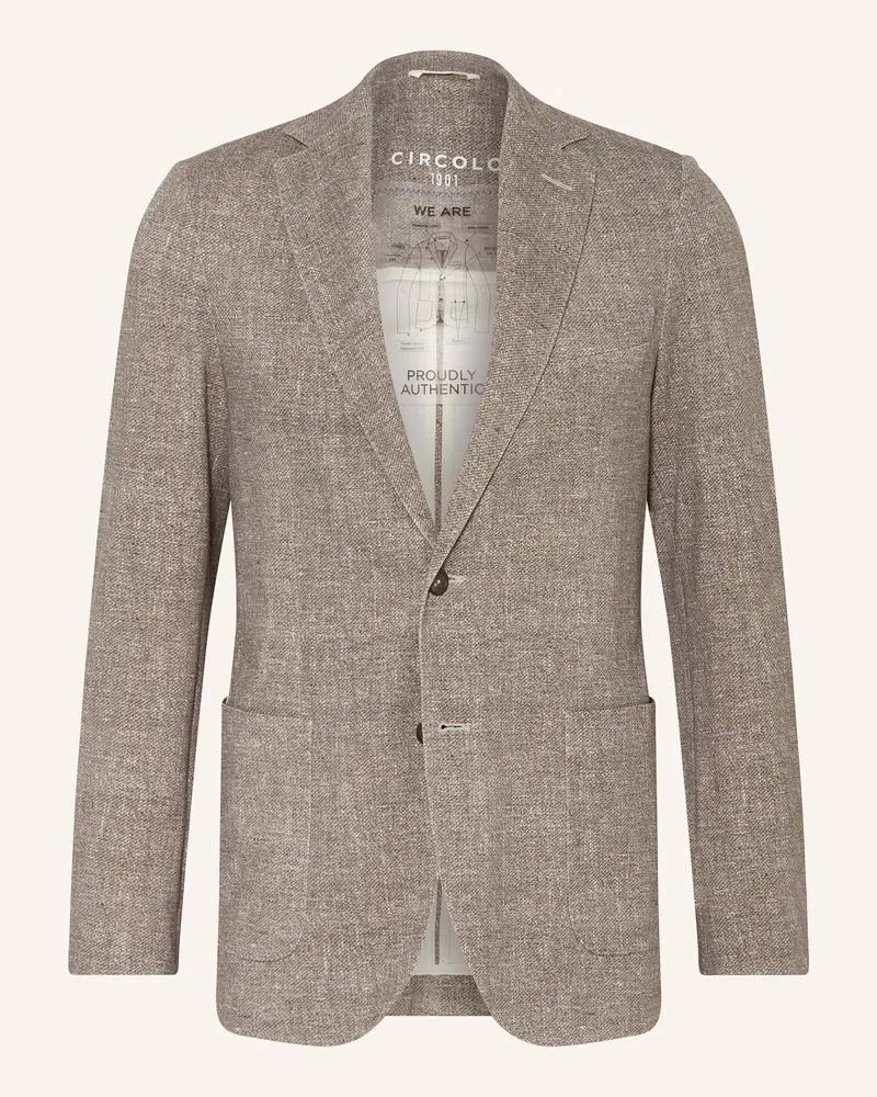 CIRCOLO 1901 Sakko Extra Slim Fit Braun