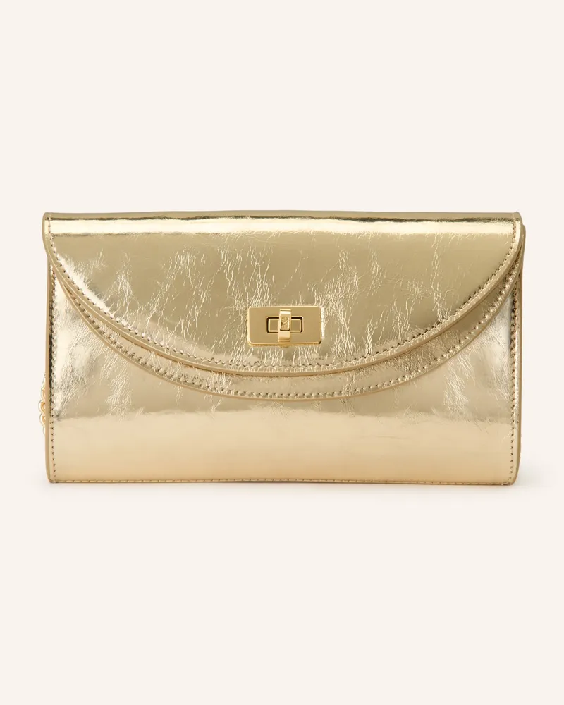 Sandro Clutch Gold