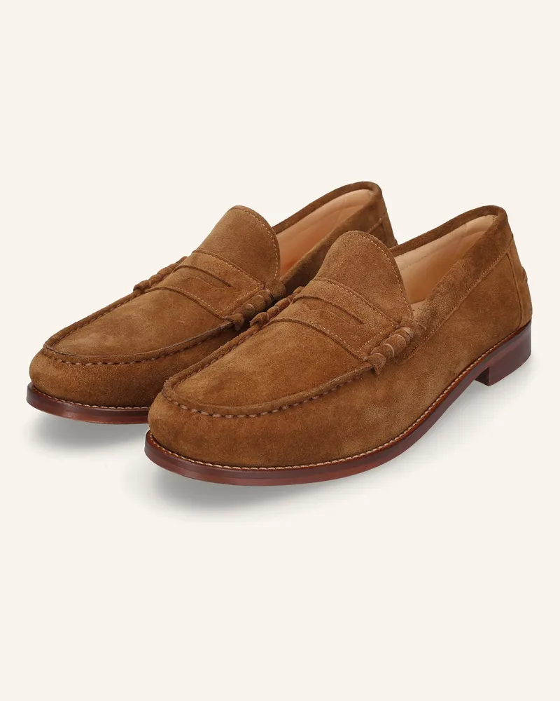 Henry Stevens Loafer RILEY M PL Camel
