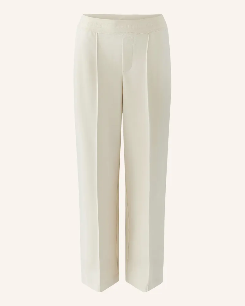 Oui  Culotte Neya weiss Beige