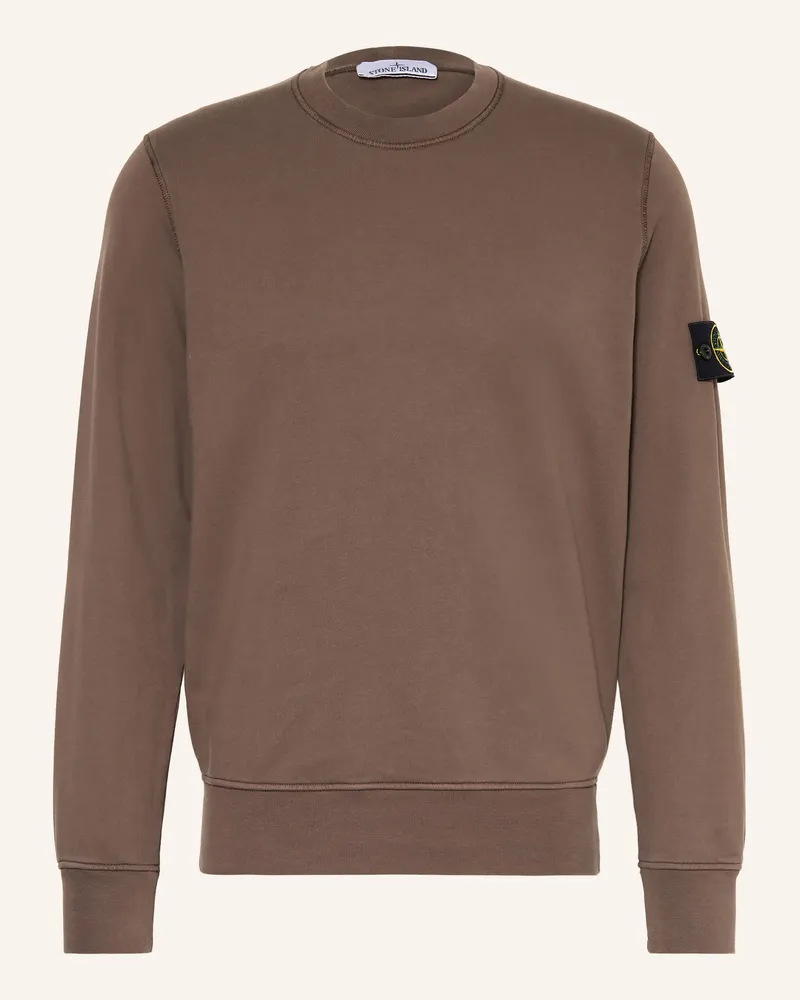 Stone Island Sweatshirt Dunkelbraun