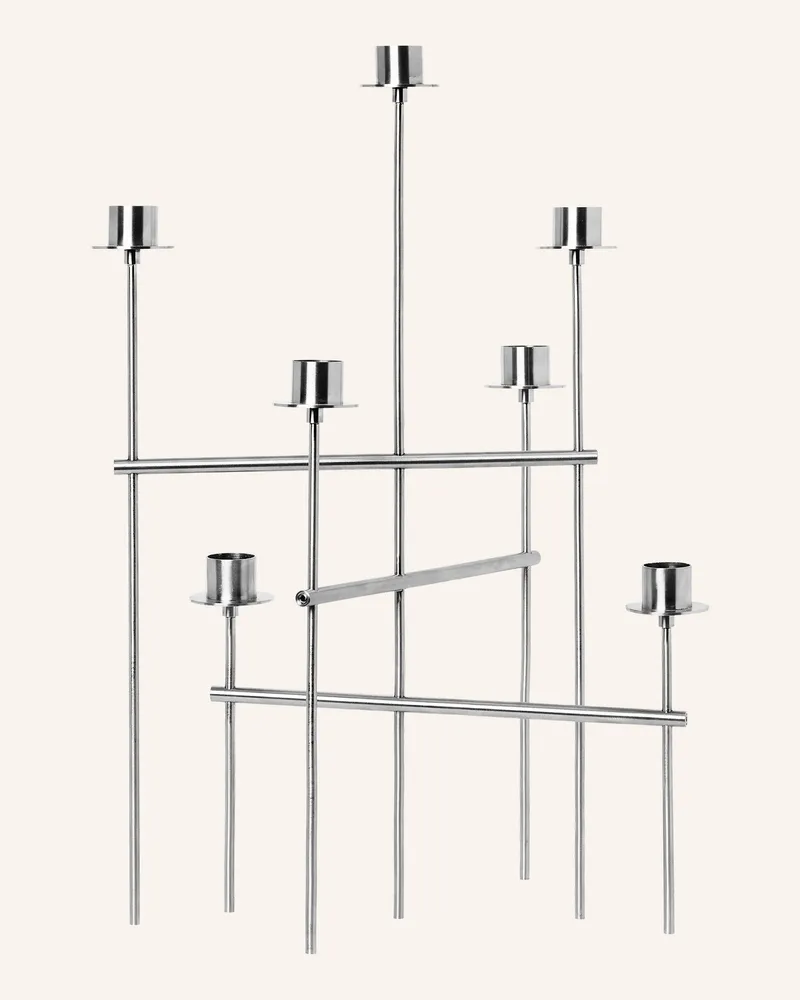 ferm LIVING Kerzenhalter ELYSIA Silber