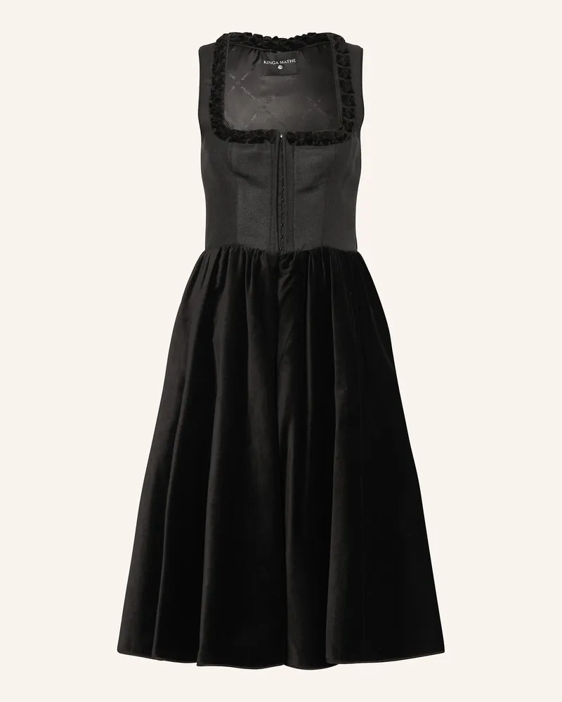 KINGA MATHE Dirndl Zadar schwarz Schwarz