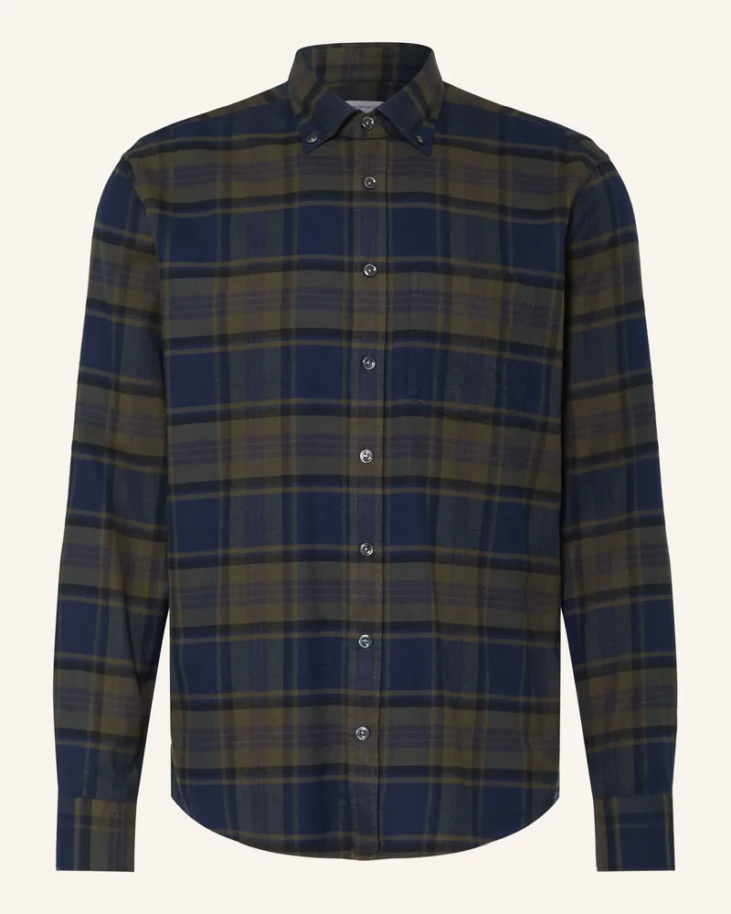 Seidensticker Hemd Regular Fit gruen Khaki