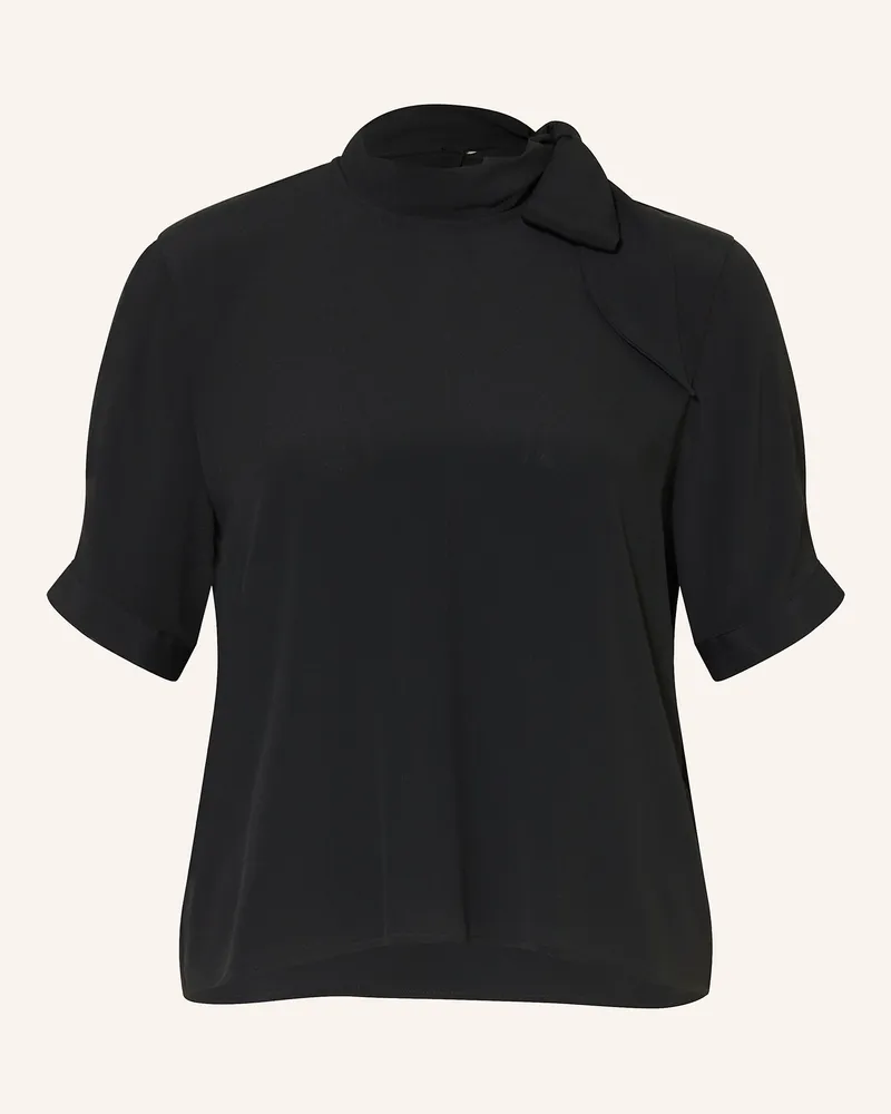 Riani Schluppenbluse Mit Seide schwarz Schwarz