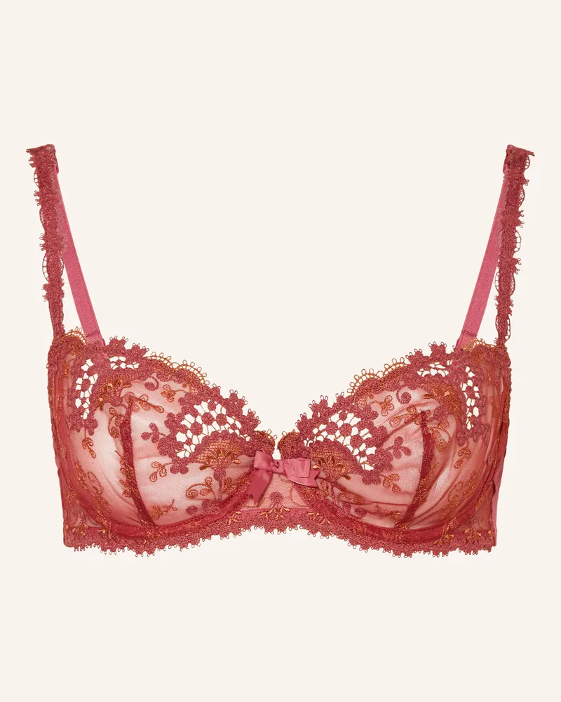Simone Pérèle Balconette-Bh Wish pink Dunkelrot