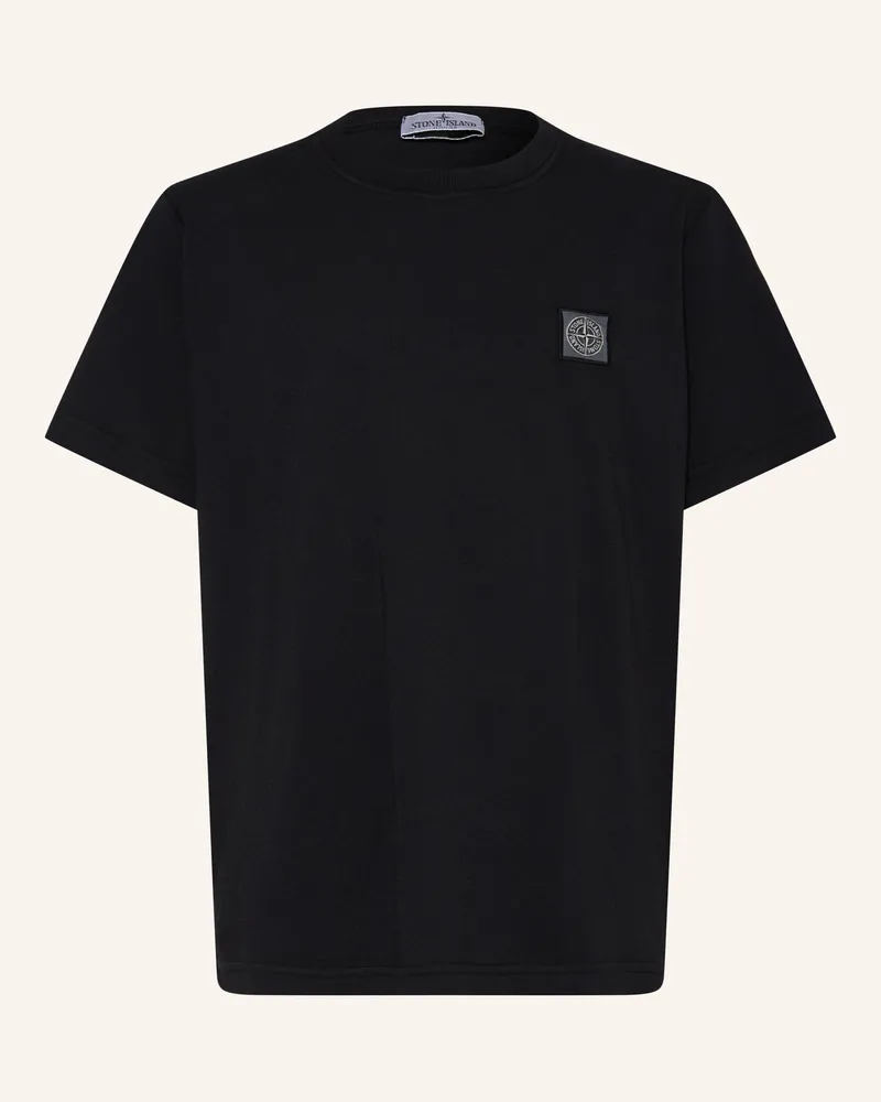 Stone Island T-Shirt schwarz Schwarz