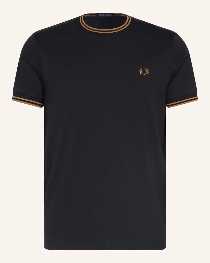 Fred Perry T-Shirt Schwarz