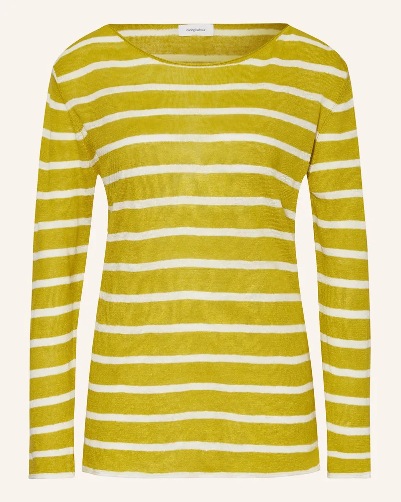 Darling Harbour Pullover gelb Messing