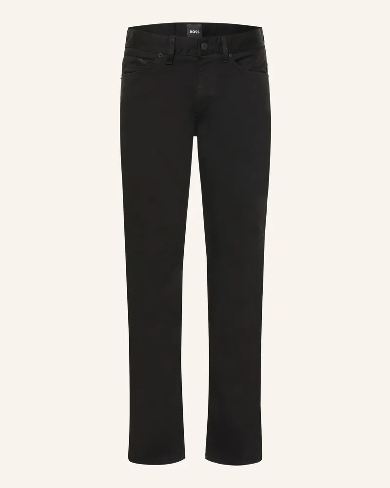 HUGO BOSS Jeans Delaware Slim Fit schwarz Schwarz