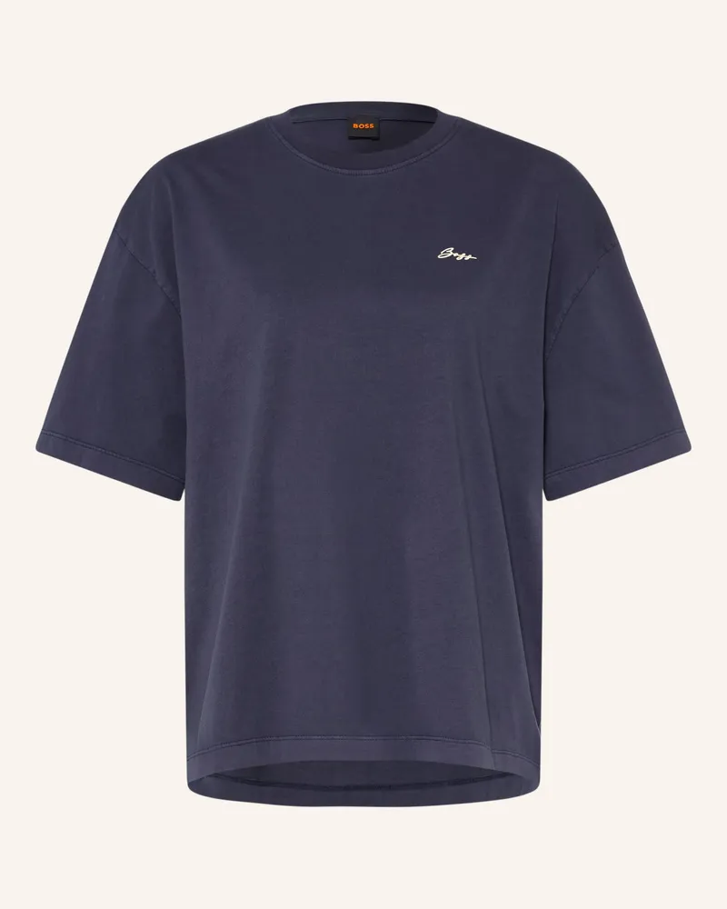 HUGO BOSS Oversized-Shirt Eboys blau Dunkelblau