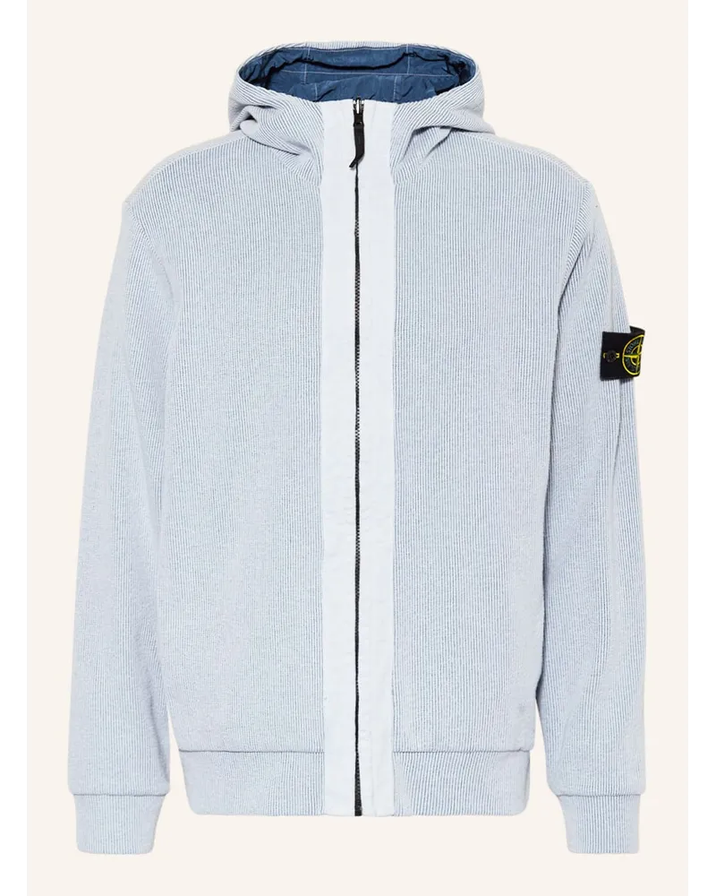 Stone Island Jacke zum Wenden Blau