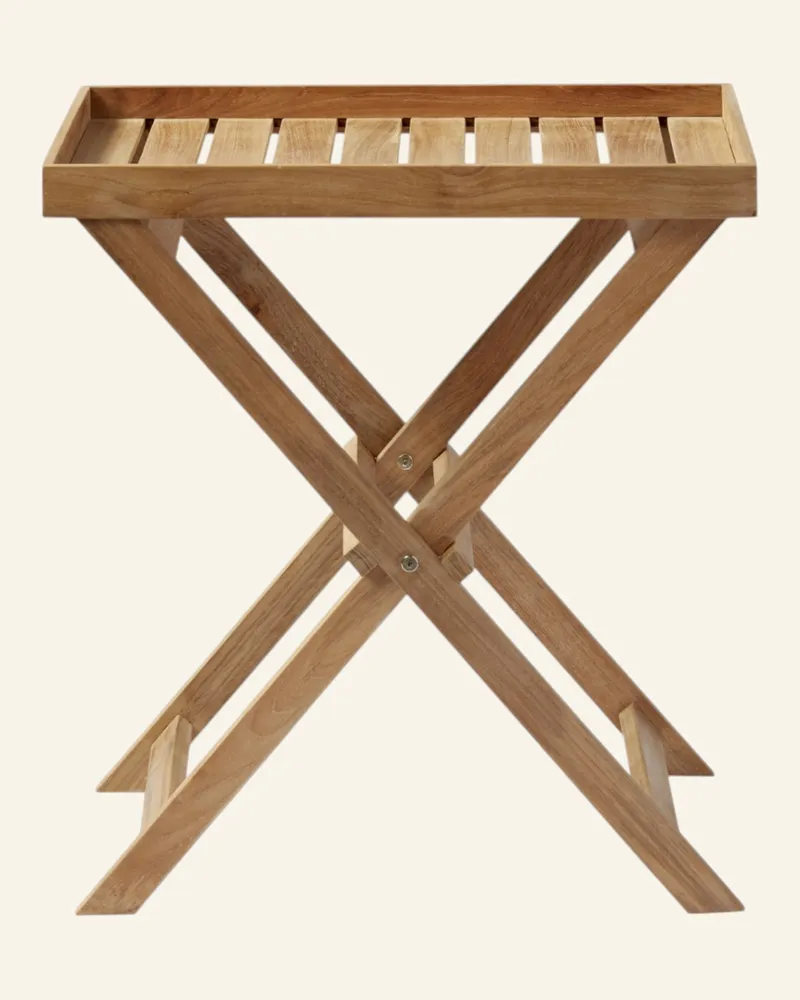 Cinas Tablett-Beistelltisch Classic braun Braun