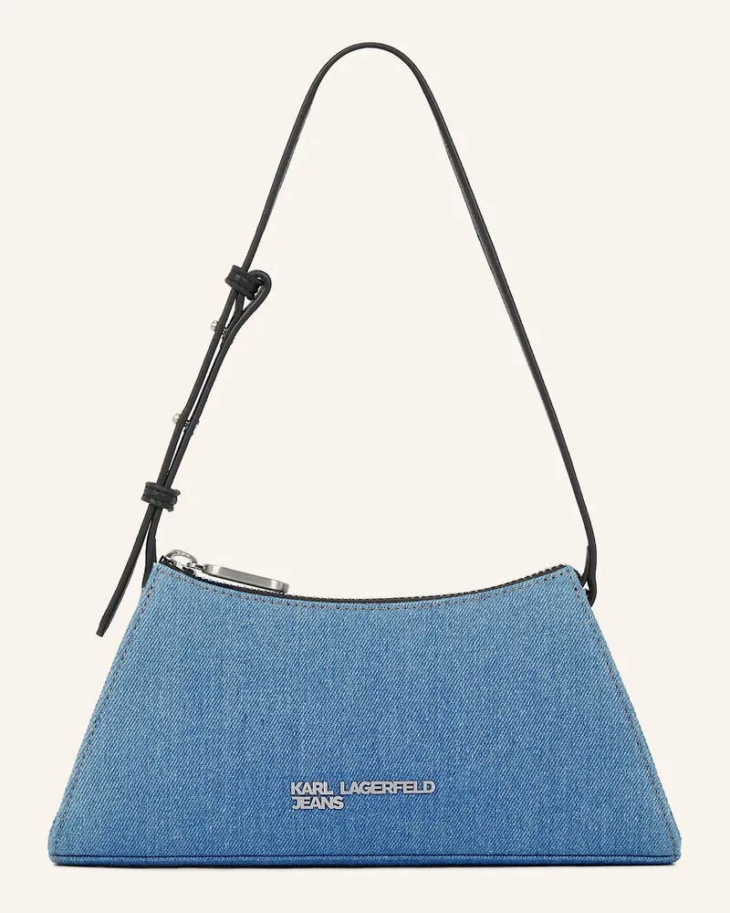 Karl Lagerfeld Schultertasche Blau