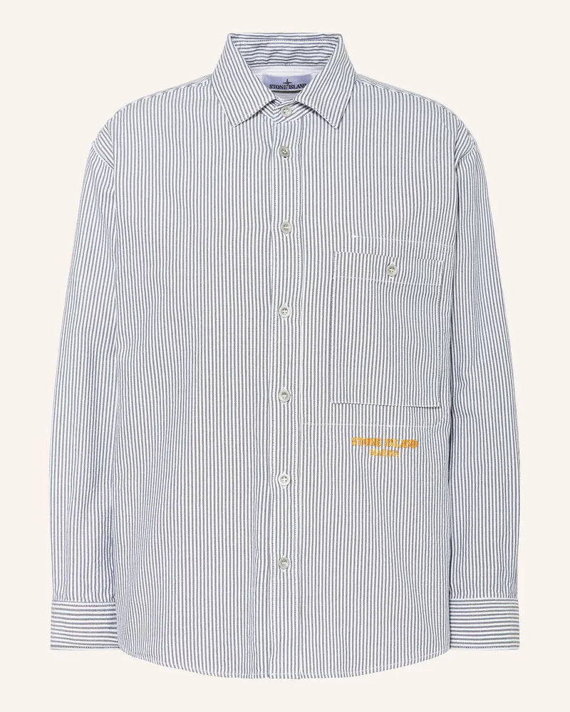 Stone Island Hemd MARINA Comfort Fit Blau