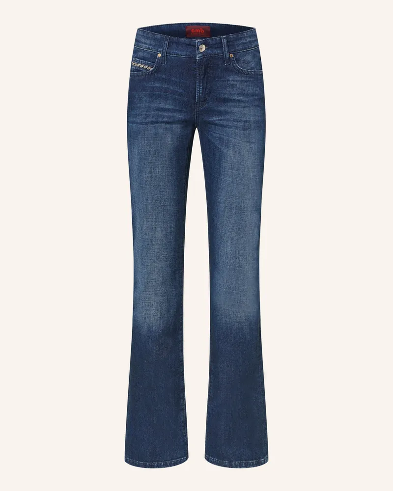 Cambio Flared Jeans Paris blau 5033