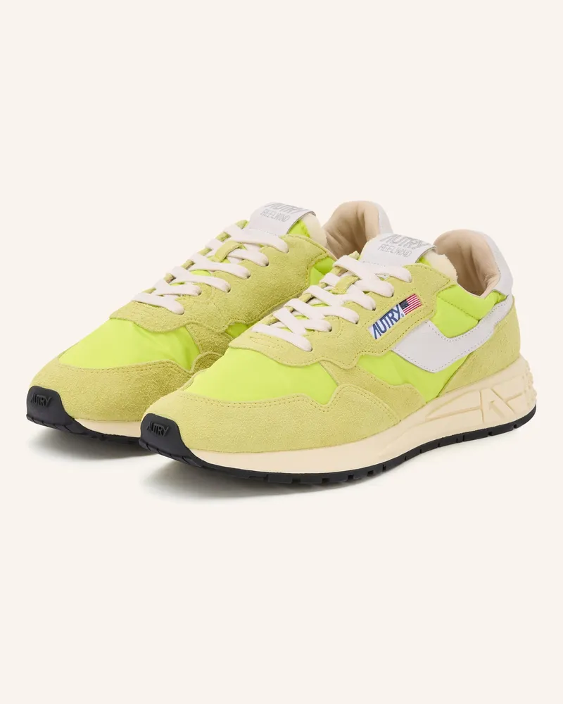 AUTRY Sneaker Reelwind Low gelb Neongelb