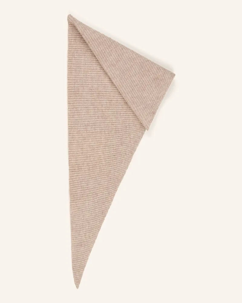 MOSS COPENHAGEN Dreieckstuch Mschlowee grau Beige