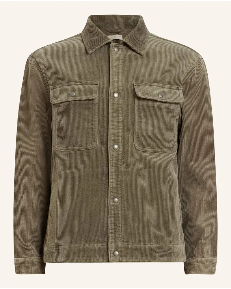 AllSaints Cord-Overjacket CASTLEFORD Gruen