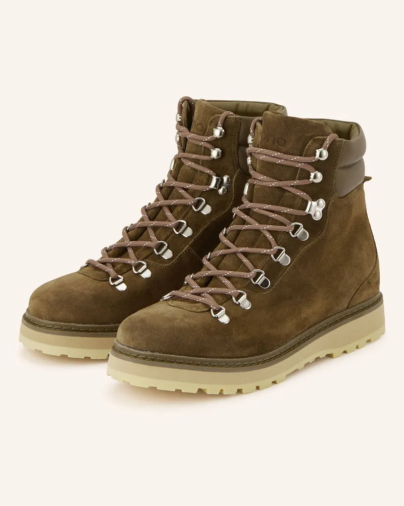 Mono Schnürboots Hiking gruen Khaki
