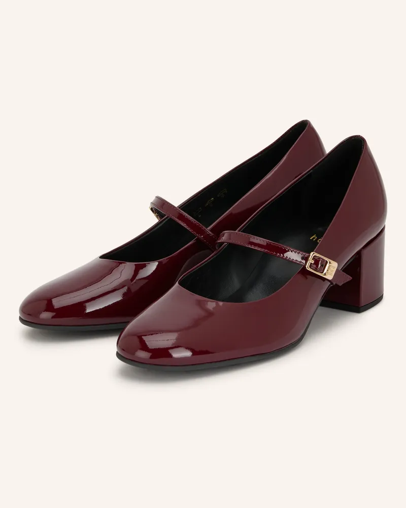 Högl Mary-Jane-Pumps rot Dunkelrot