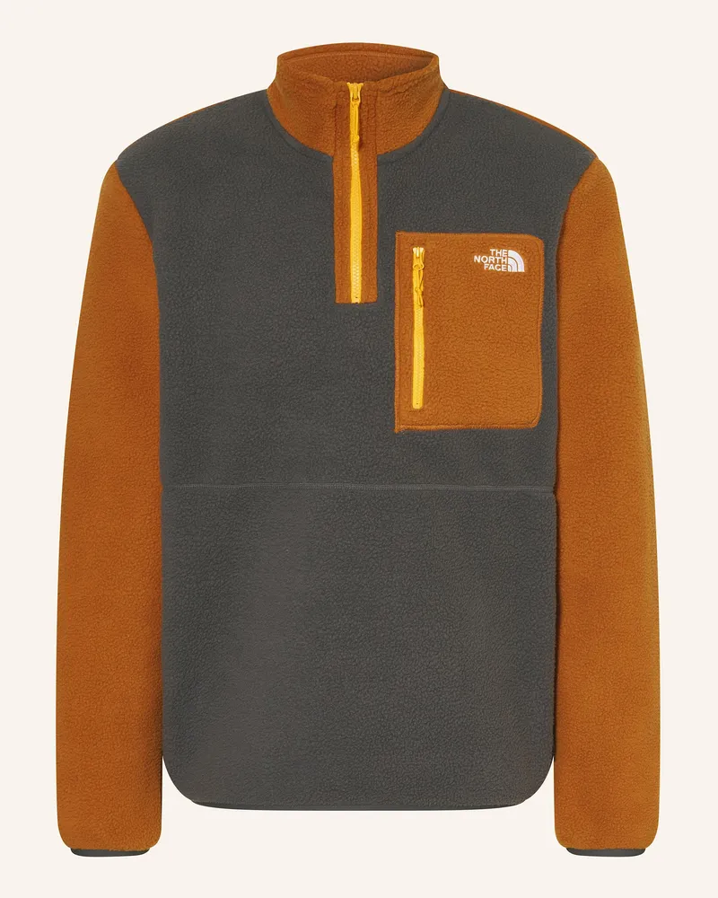 The North Face Fleece-Troyer YUMIORI Dunkelgrau
