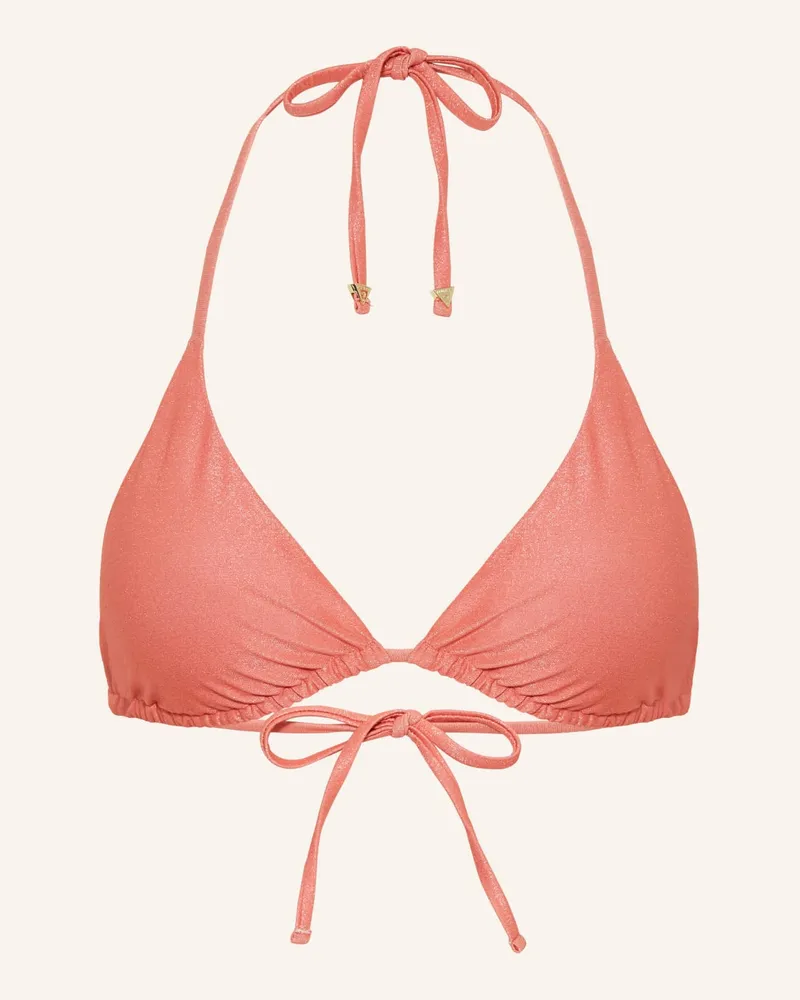 Guess Triangel-Bikini-Top Braun