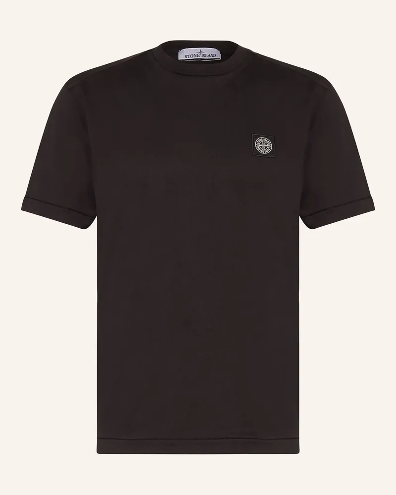 Stone Island T-Shirt schwarz Schwarz