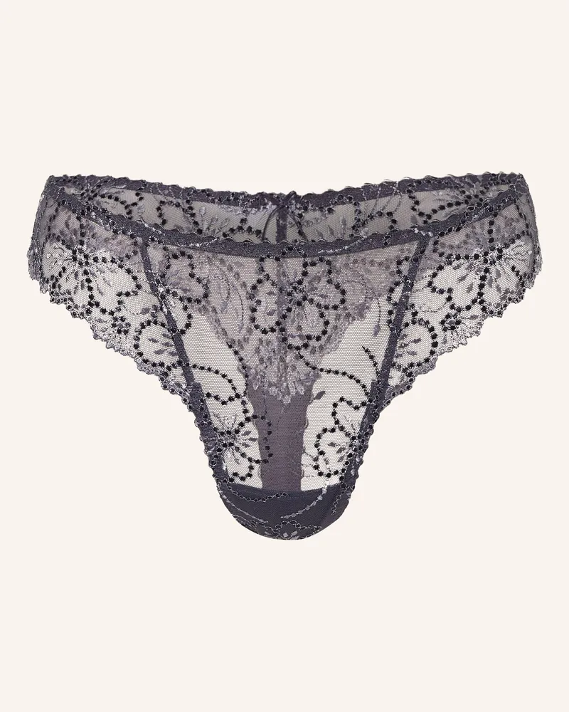 Marie Jo String JANE mit Schmuckperlen Dunkelblau