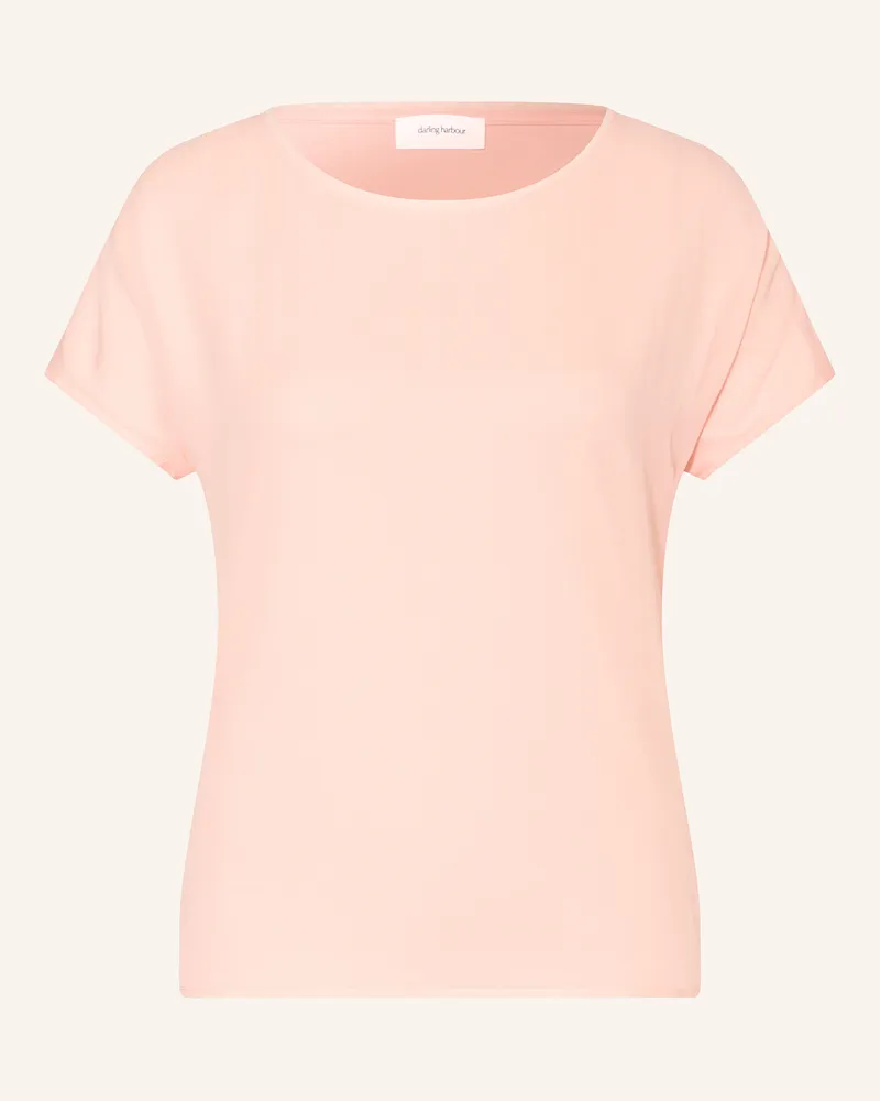 Darling Harbour Blusenshirt Im Materialmix rosa Rose