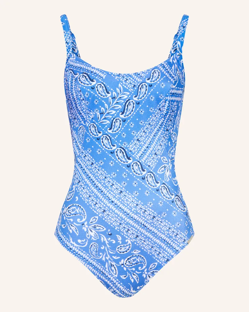 Lidea Badeanzug Bandana blau Blau